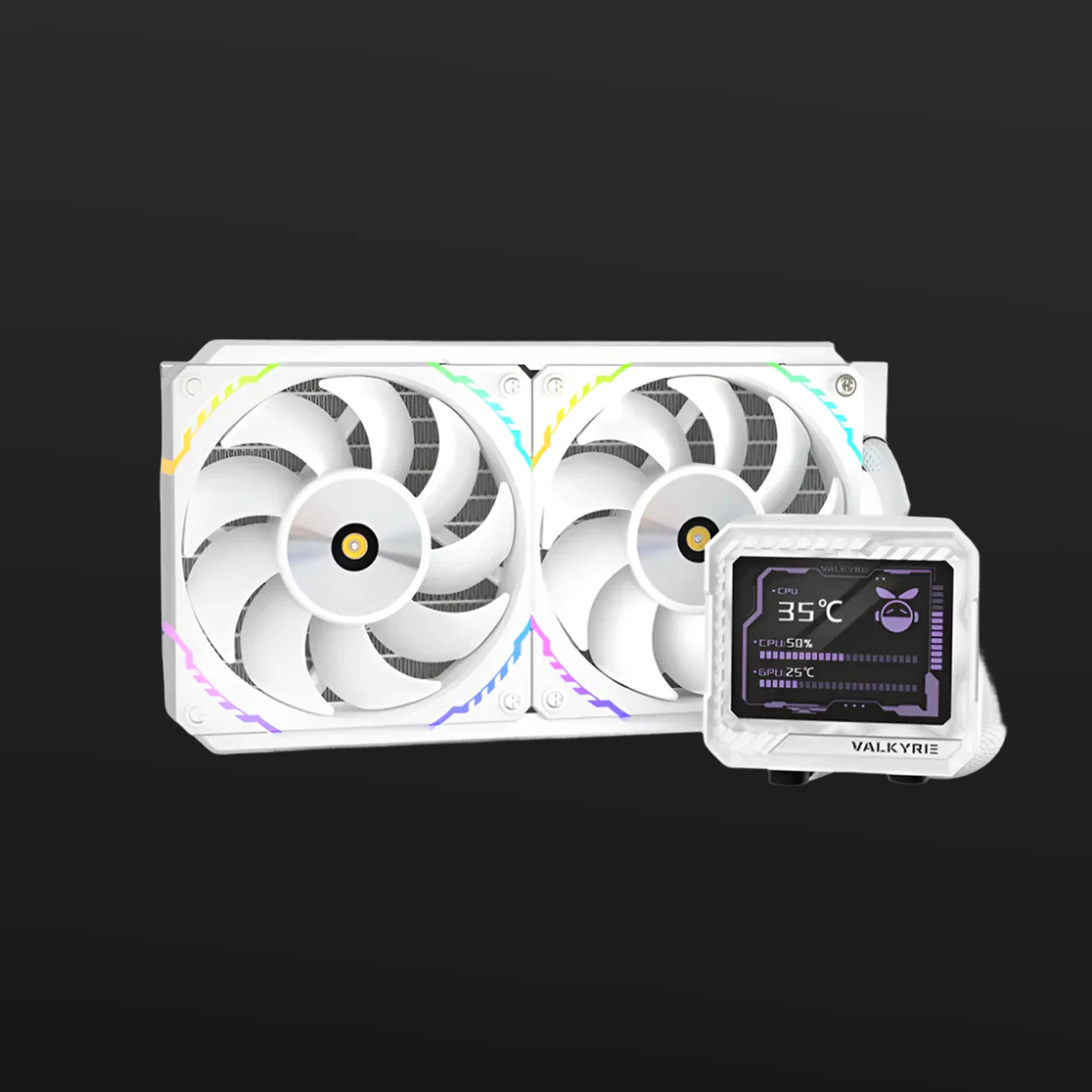 VALKYRIE V240 AIO CPU LIQUID COOLER with LCD Screen